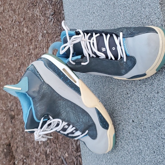 nike air jordan dub zero wolf grey